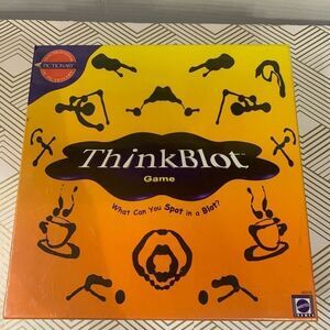 Mattel Games ThinkBlot Family Board‎ Game What Can You Spot in a Blot New